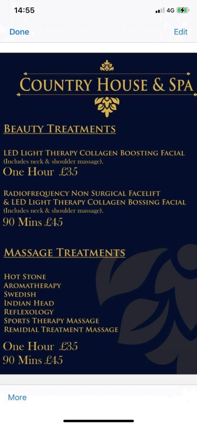 Country House And Spa Coleraine Exterior foto